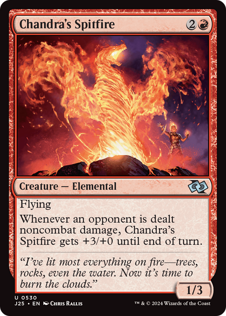 Chandra's Spitfire [Foundations Jumpstart] | Deep Dive Games St. Marys
