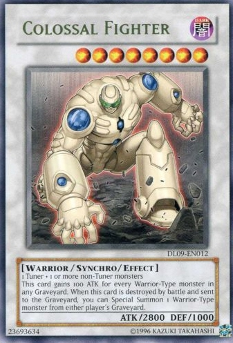 Colossal Fighter (Green) [DL09-EN012] Rare | Deep Dive Games St. Marys
