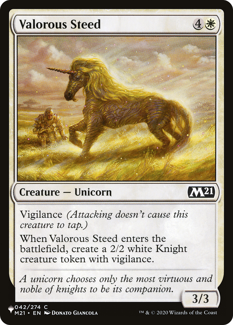 Valorous Steed [The List] | Deep Dive Games St. Marys