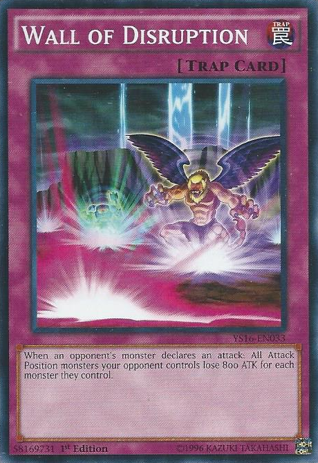 Wall of Disruption [YS16-EN033] Common | Deep Dive Games St. Marys