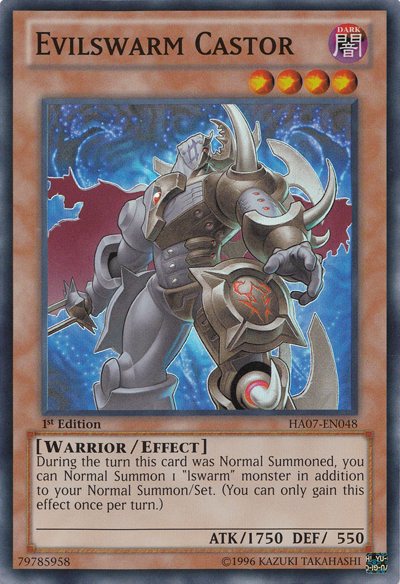 Evilswarm Castor [HA07-EN048] Super Rare | Deep Dive Games St. Marys