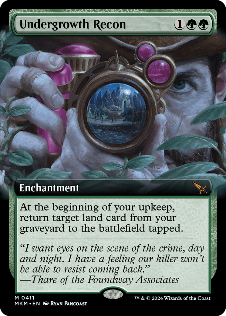 Undergrowth Recon (Extended Art) [Murders at Karlov Manor] | Deep Dive Games St. Marys
