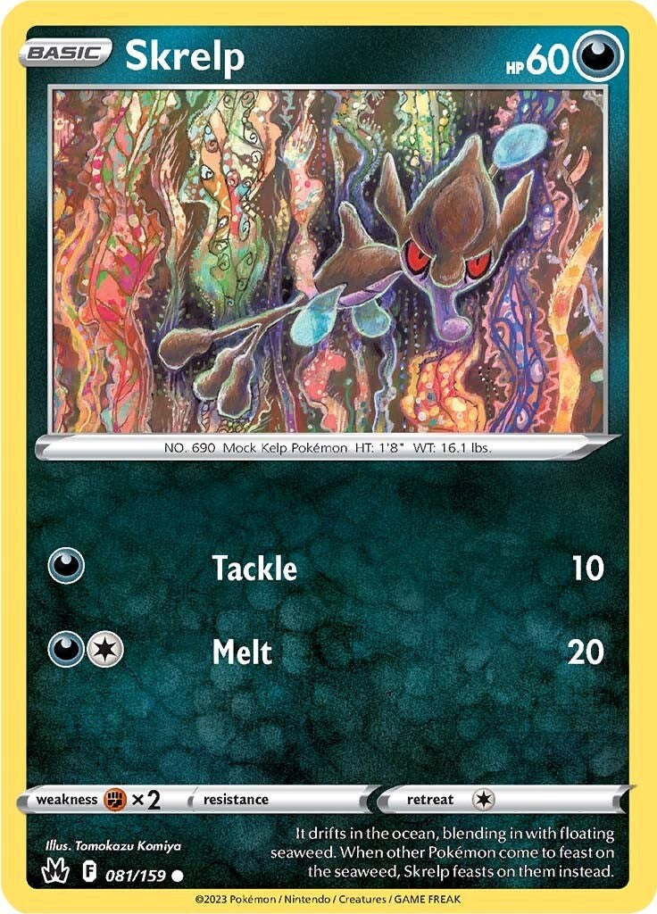 Skrelp (081/159) [Sword & Shield: Crown Zenith] | Deep Dive Games St. Marys