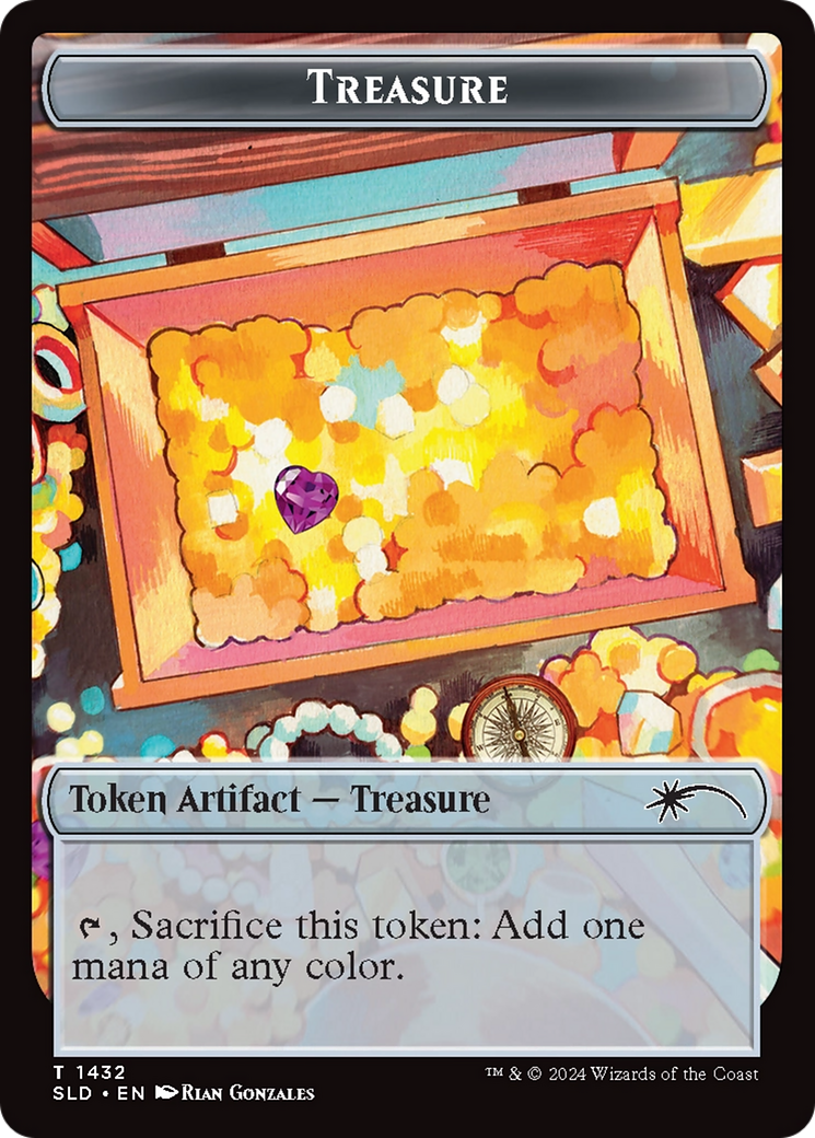Treasure Token (1432) [Secret Lair Drop Series] | Deep Dive Games St. Marys