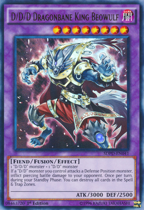 D/D/D Dragonbane King Beowulf [SDPD-EN041] Ultra Rare | Deep Dive Games St. Marys