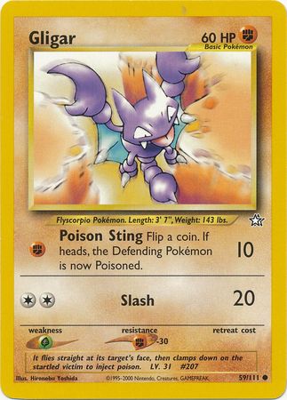 Gligar (59/111) [Neo Genesis Unlimited] | Deep Dive Games St. Marys