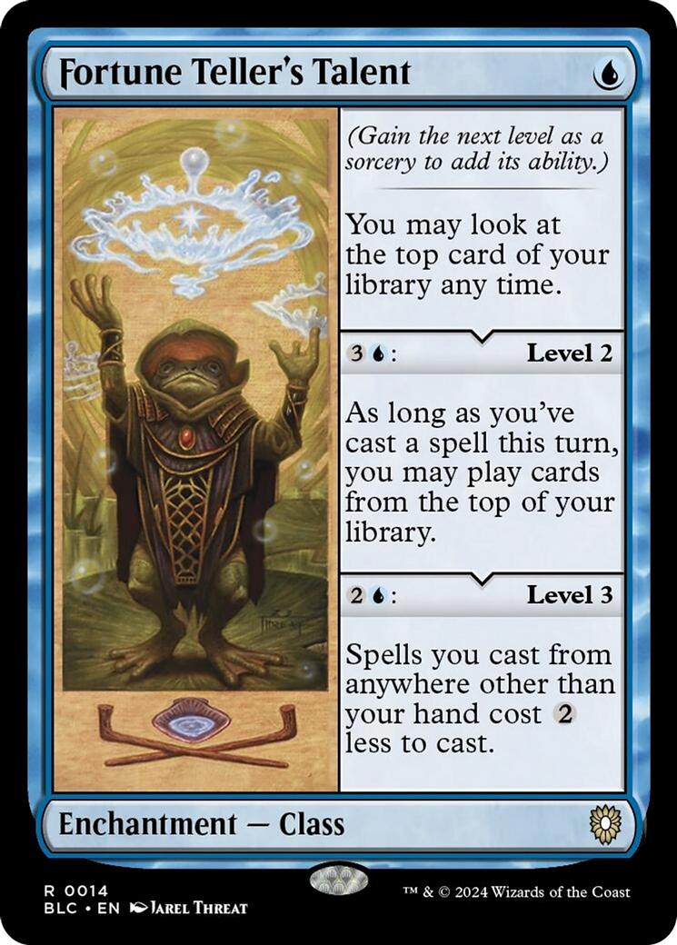 Fortune Teller's Talent [Bloomburrow Commander] | Deep Dive Games St. Marys