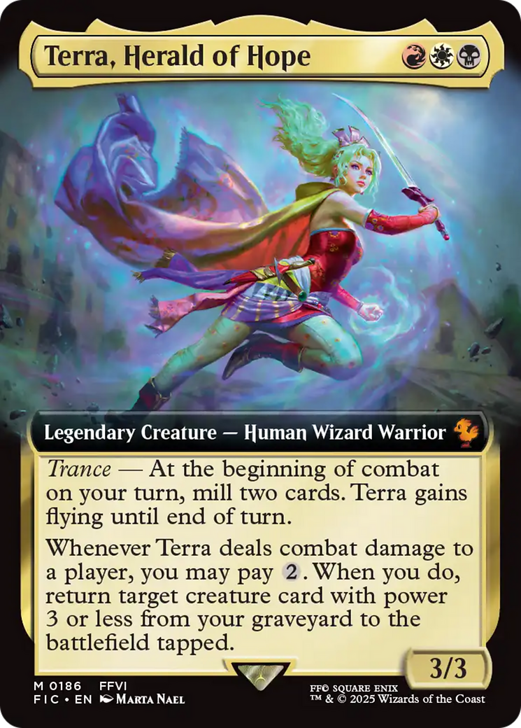 Terra, Herald of Hope (Extended Art) [FINAL FANTASY Commander] | Deep Dive Games St. Marys