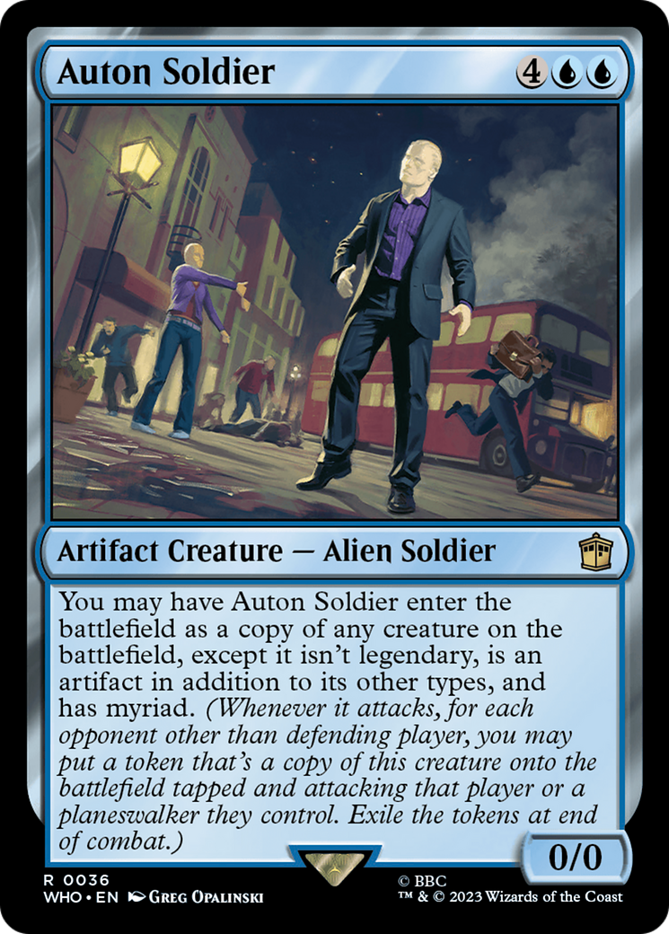 Auton Soldier [Doctor Who] | Deep Dive Games St. Marys