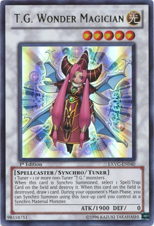 T.G. Wonder Magician [EXVC-EN040] Ultra Rare | Deep Dive Games St. Marys
