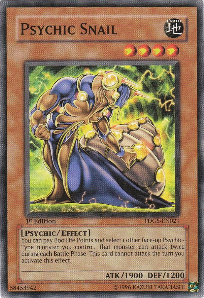 Psychic Snail [TDGS-EN021] Common | Deep Dive Games St. Marys