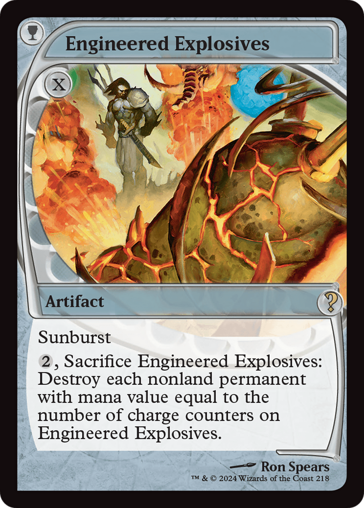 Engineered Explosives (Future Sight) [Mystery Booster 2] | Deep Dive Games St. Marys