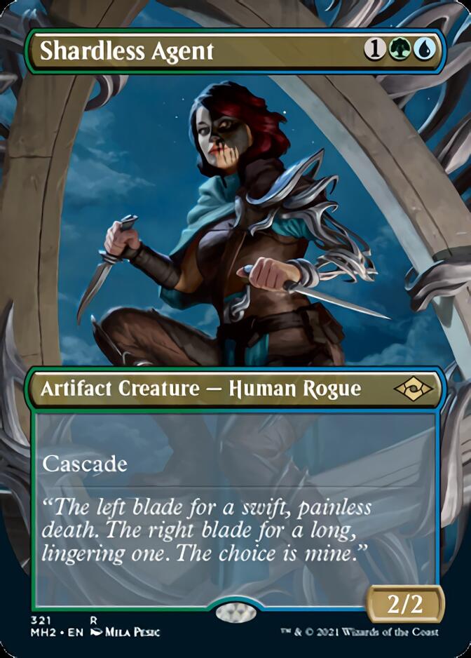 Shardless Agent (Borderless Alternate Art) [Modern Horizons 2] | Deep Dive Games St. Marys