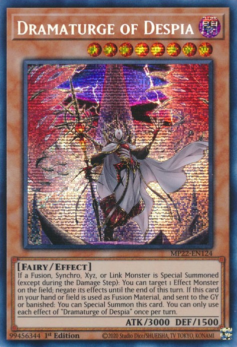 Dramaturge of Despia [MP22-EN124] Prismatic Secret Rare | Deep Dive Games St. Marys