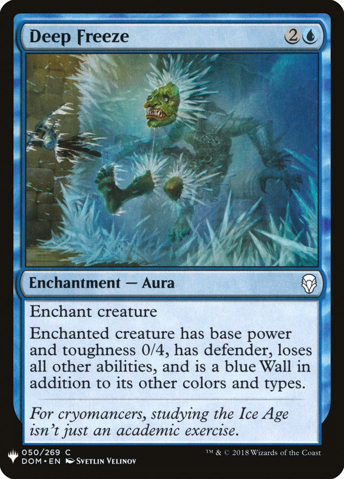 Deep Freeze [Mystery Booster] | Deep Dive Games St. Marys