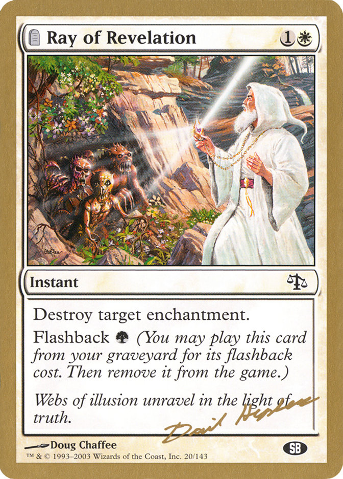 Ray of Revelation (Dave Humpherys) (SB) [World Championship Decks 2003] | Deep Dive Games St. Marys