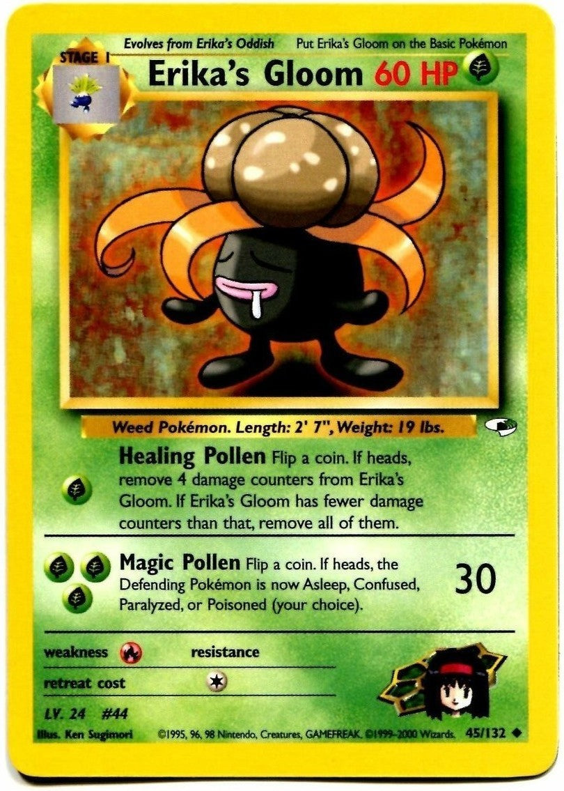 Erika's Gloom (45/132) [Gym Heroes Unlimited] | Deep Dive Games St. Marys
