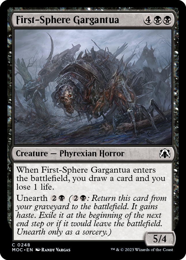 First-Sphere Gargantua [March of the Machine Commander] | Deep Dive Games St. Marys