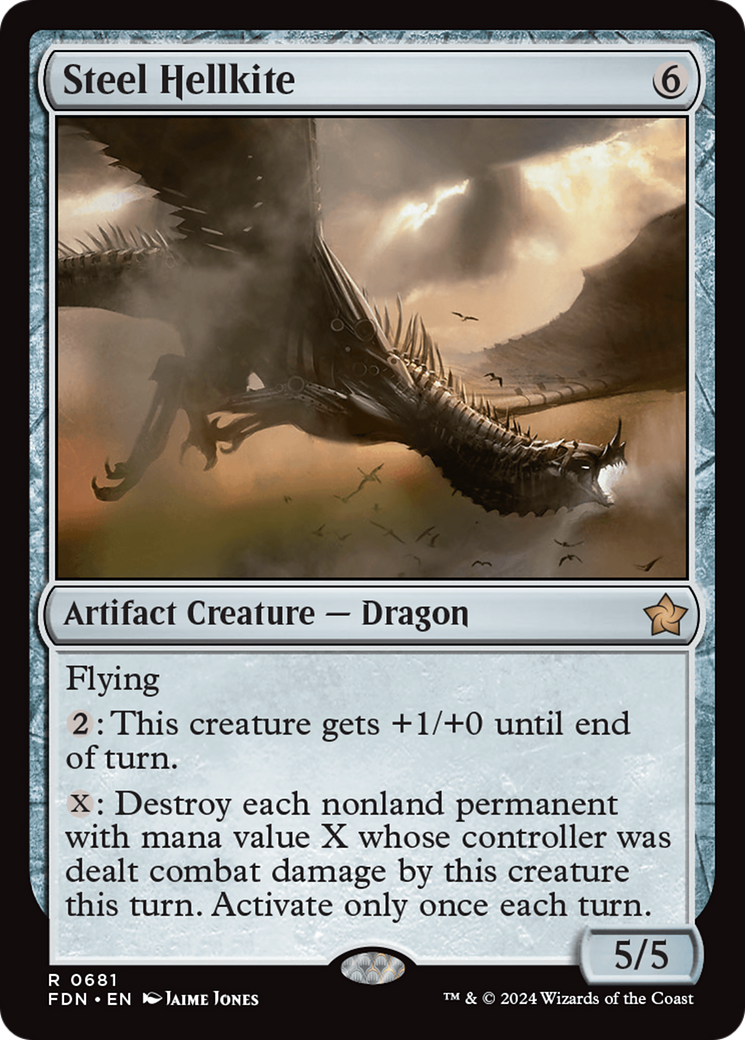 Steel Hellkite [Foundations] | Deep Dive Games St. Marys