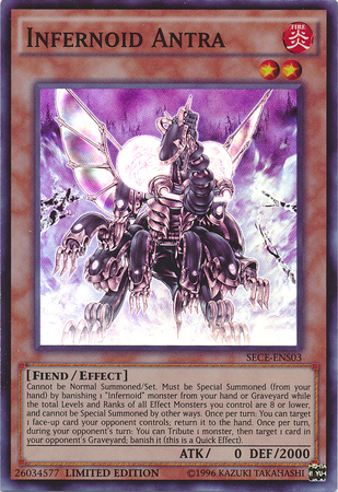 Infernoid Antra [SECE-ENS03] Super Rare | Deep Dive Games St. Marys