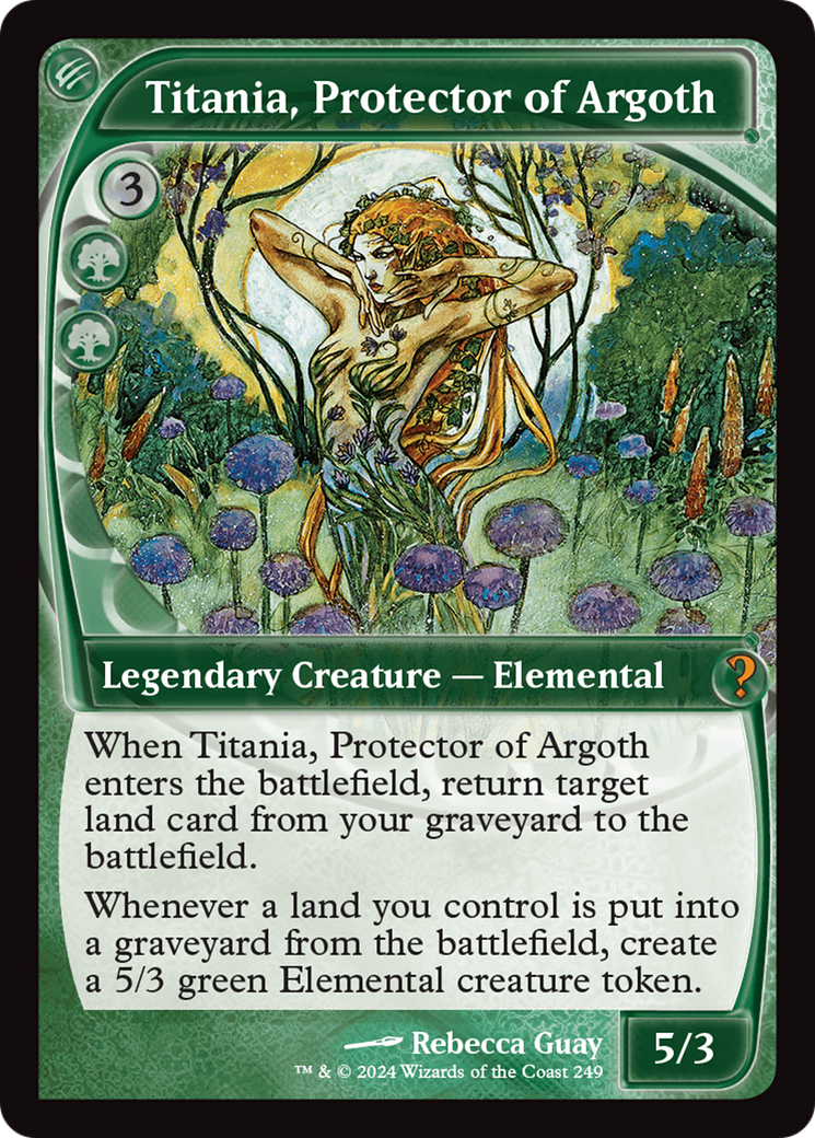 Titania, Protector of Argoth (Future Sight) [Mystery Booster 2] | Deep Dive Games St. Marys