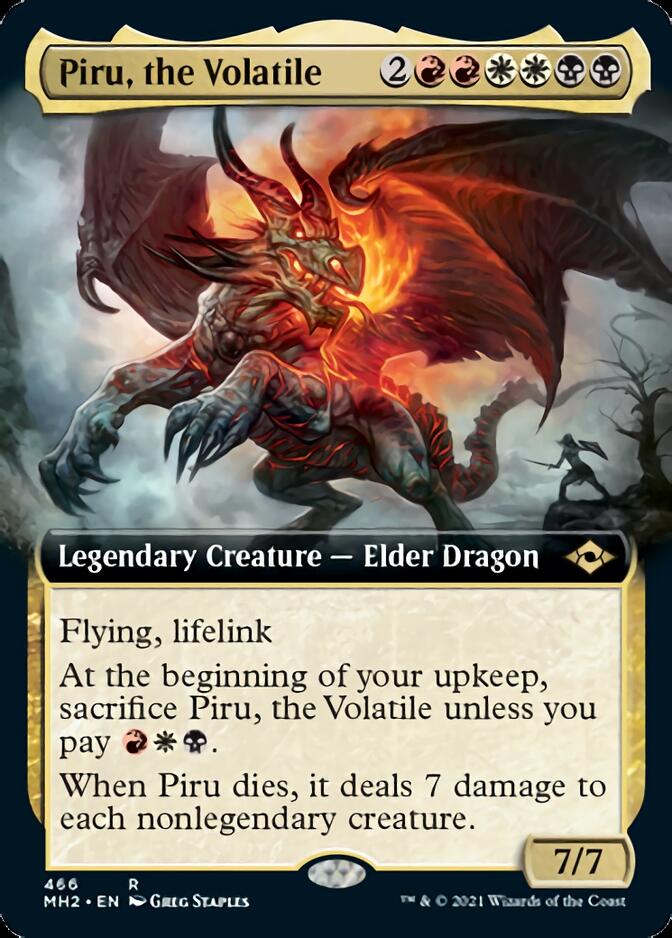 Piru, the Volatile (Extended Art) [Modern Horizons 2] | Deep Dive Games St. Marys