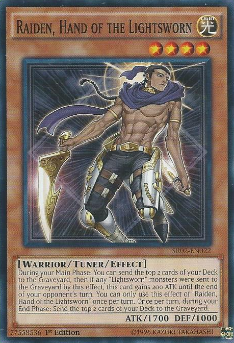 Raiden, Hand of the Lightsworn [SR02-EN022] Common | Deep Dive Games St. Marys