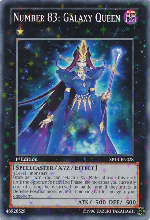 Number 83: Galaxy Queen [SP13-EN028] Starfoil Rare | Deep Dive Games St. Marys