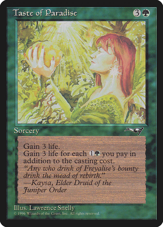 Taste of Paradise (Holding Fruit) [Alliances] | Deep Dive Games St. Marys