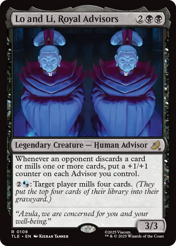 Lo and Li, Royal Advisors [Avatar: The Last Airbender: Eternal-Legal] | Deep Dive Games St. Marys