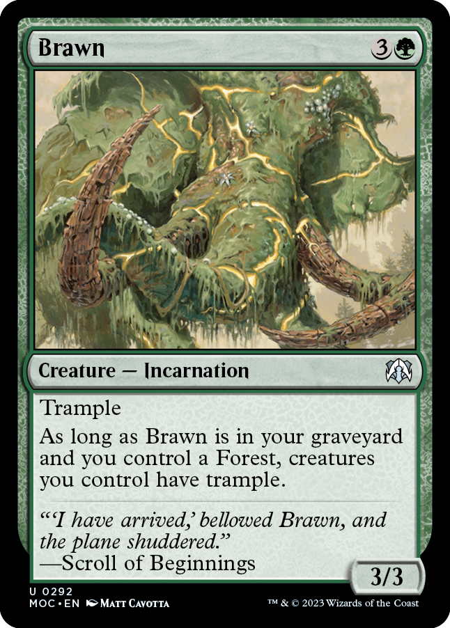 Brawn [March of the Machine Commander] | Deep Dive Games St. Marys