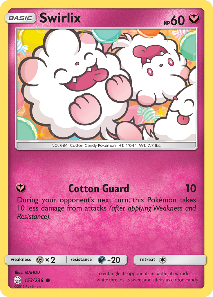 Swirlix (153/236) [Sun & Moon: Cosmic Eclipse] | Deep Dive Games St. Marys