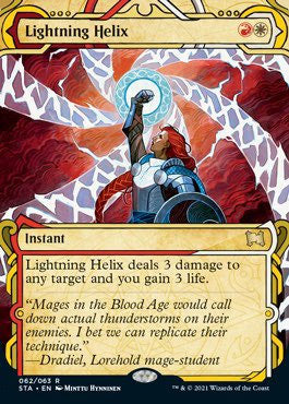 Lightning Helix (Foil Etched) [Strixhaven: Mystical Archive] | Deep Dive Games St. Marys