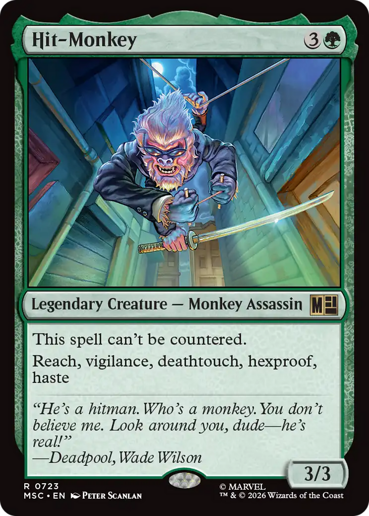 Hit-Monkey [Marvel Super Heroes Commander] | Deep Dive Games St. Marys