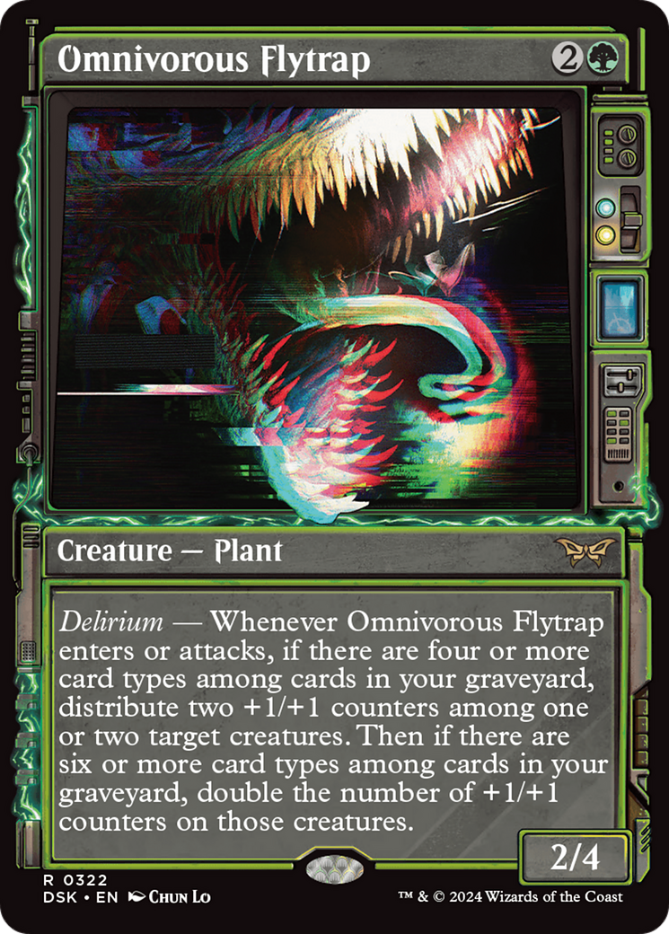 Omnivorous Flytrap (Showcase) [Duskmourn: House of Horror] | Deep Dive Games St. Marys