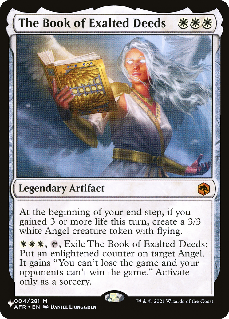 The Book of Exalted Deeds [Secret Lair: Angels] | Deep Dive Games St. Marys