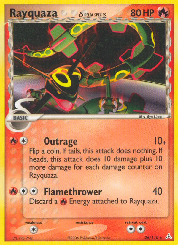 Rayquaza (26/110) (Delta Species) [EX: Holon Phantoms] | Deep Dive Games St. Marys