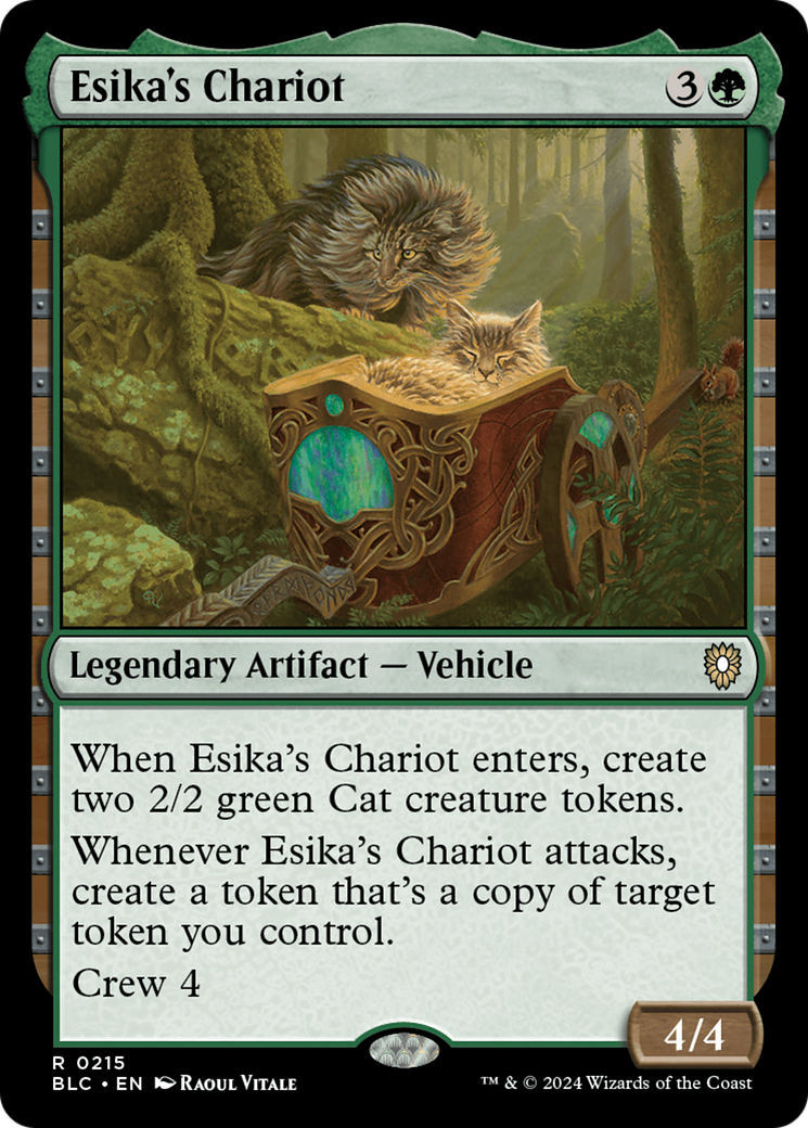 Esika's Chariot [Bloomburrow Commander] | Deep Dive Games St. Marys