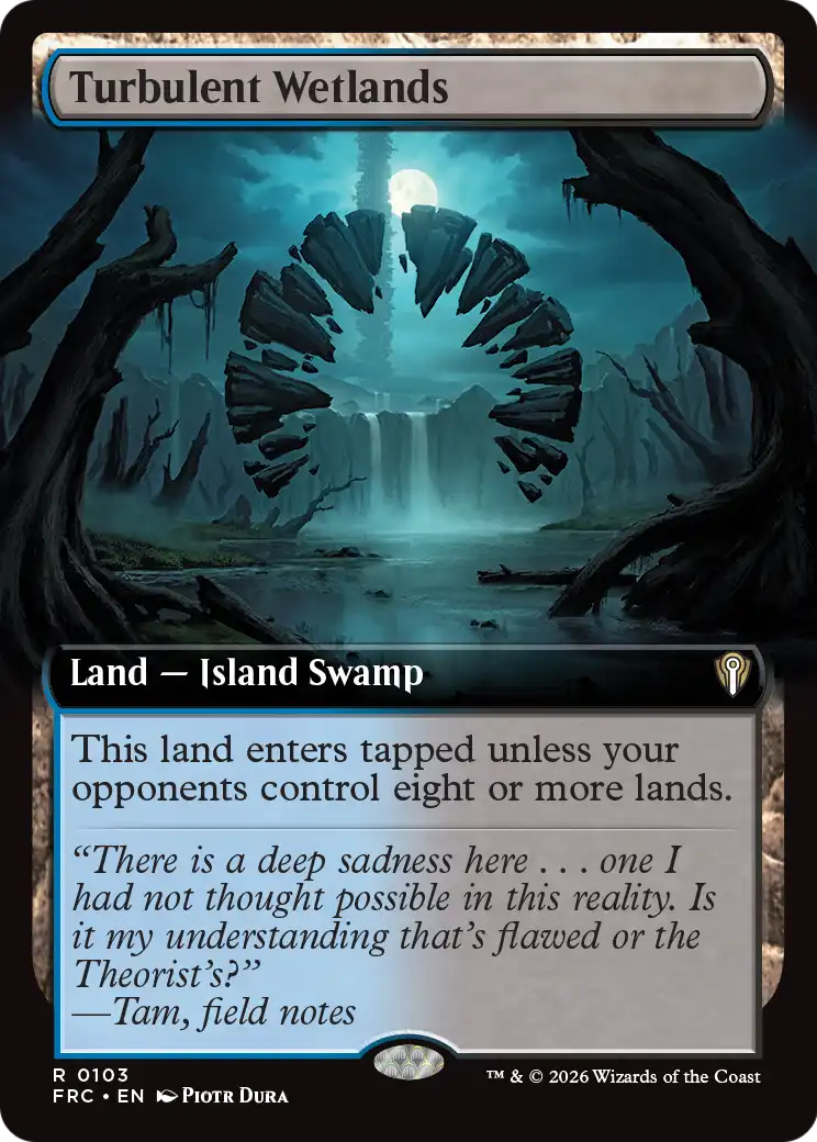 Turbulent Wetlands (Extended Art) [Reality Fracture Commander] | Deep Dive Games St. Marys