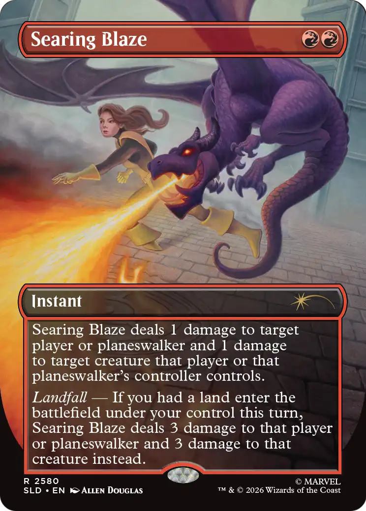 Searing Blaze [Secret Lair Drop Series] | Deep Dive Games St. Marys