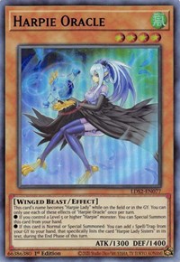 Harpie Oracle (Purple) [LDS2-EN077] Ultra Rare | Deep Dive Games St. Marys