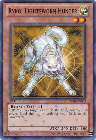 Ryko, Lightsworn Hunter [BP01-EN063] Starfoil Rare | Deep Dive Games St. Marys