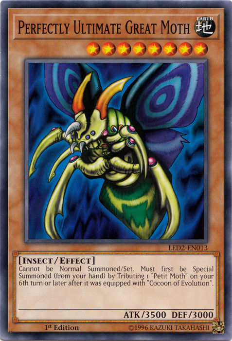 Perfectly Ultimate Great Moth [LED2-EN013] Common | Deep Dive Games St. Marys