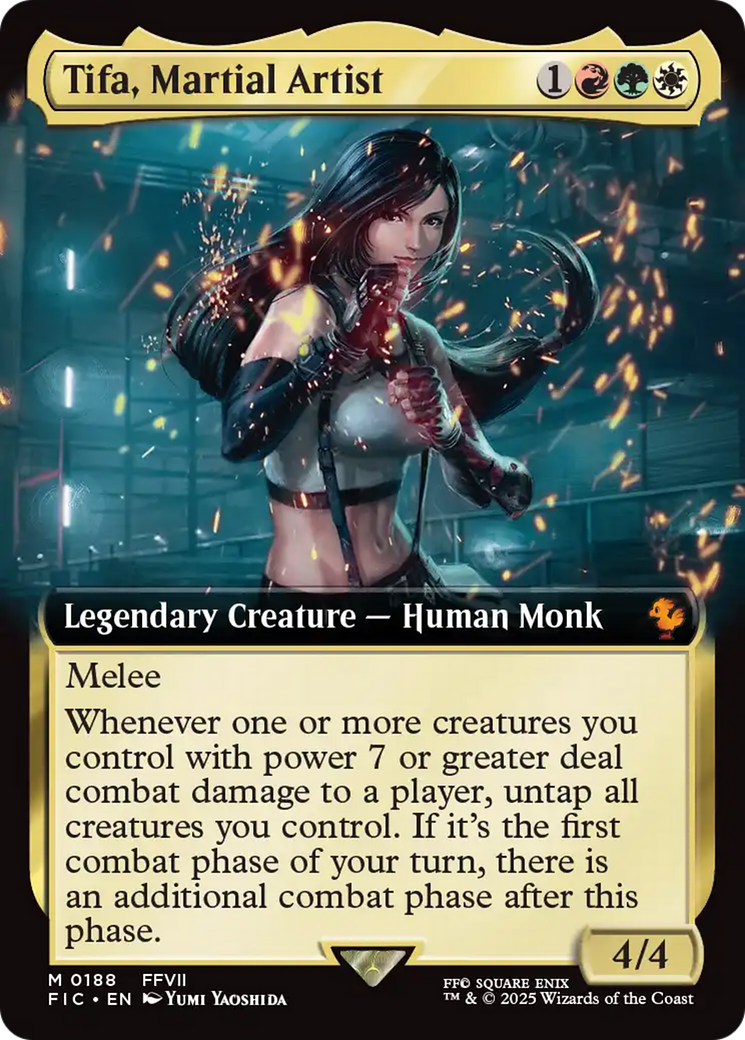 Tifa, Martial Artist (Extended Art) [FINAL FANTASY Commander] | Deep Dive Games St. Marys