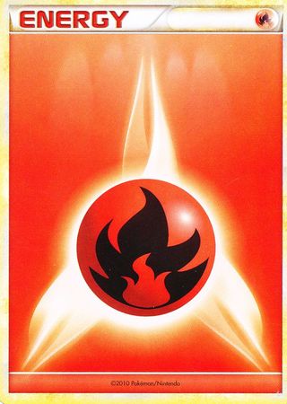 Fire Energy (2010 Unnumbered HGSS Style) [League & Championship Cards] | Deep Dive Games St. Marys