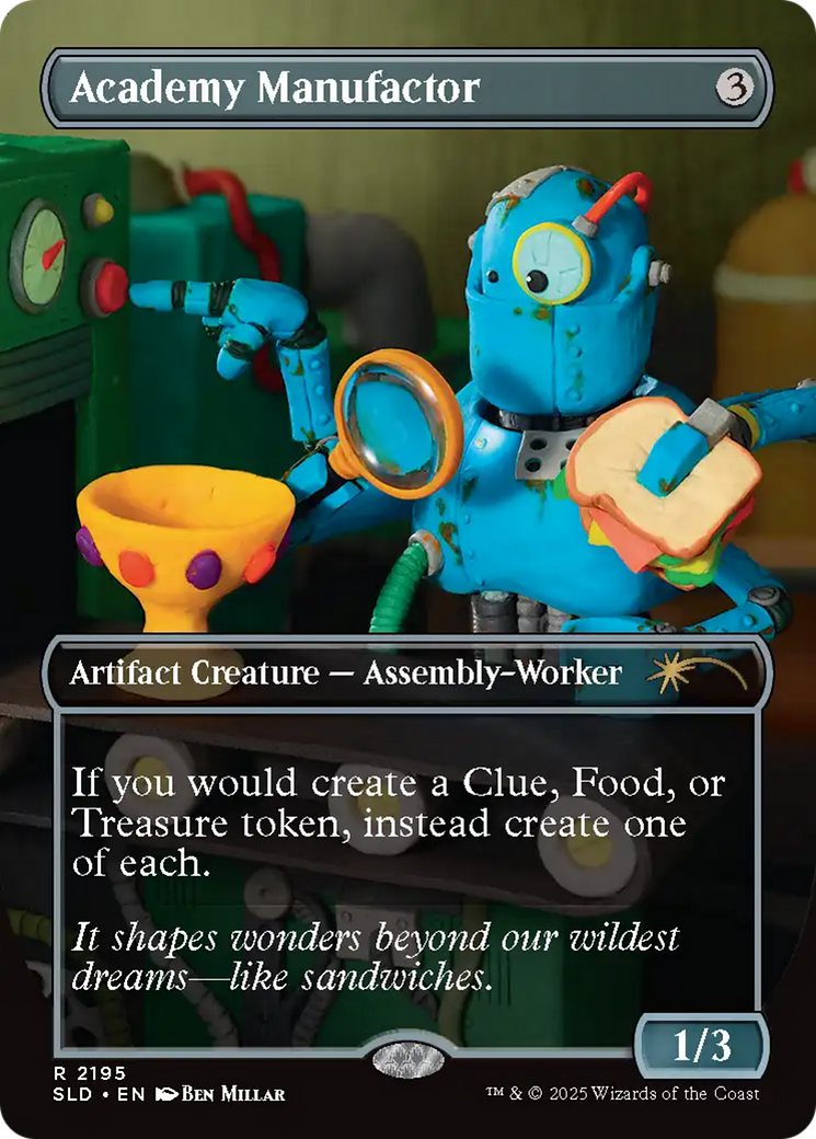 Academy Manufactor (Rainbow Foil) [Secret Lair Drop Series] | Deep Dive Games St. Marys