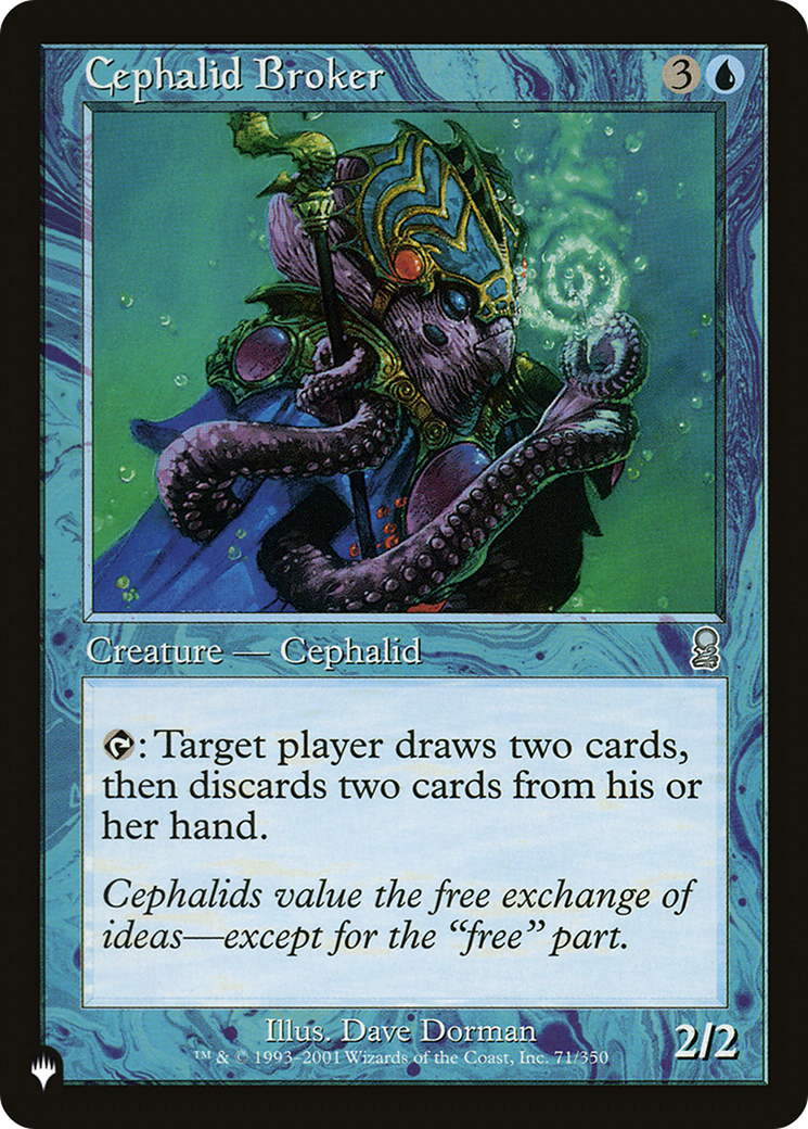 Cephalid Broker [The List] | Deep Dive Games St. Marys