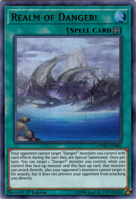 Realm of Danger! [CYHO-EN086] Ultra Rare | Deep Dive Games St. Marys