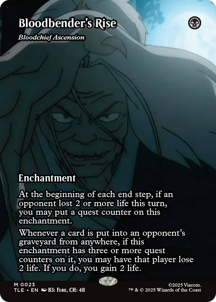 Bloodbender's Rise - Bloodchief Ascension (Borderless) [Avatar: The Last Airbender: Eternal-Legal] | Deep Dive Games St. Marys
