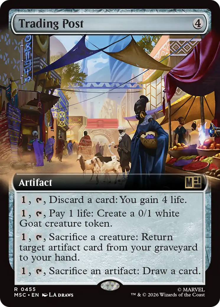 Trading Post (Extended Art) [Marvel Super Heroes Commander] | Deep Dive Games St. Marys